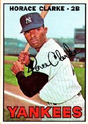 1967 Topps Baseball Cards      169     Horace Clarke